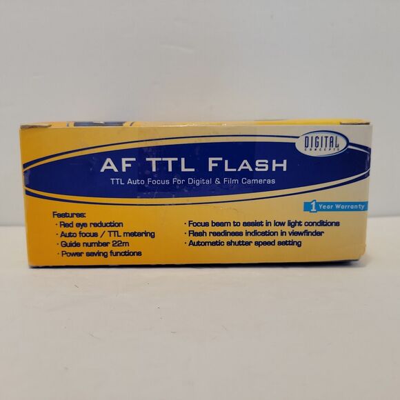 New Digital Concepts 528AF-CAN AF Flash for Canon Digital SLR Cameras - Picture 3 of 3